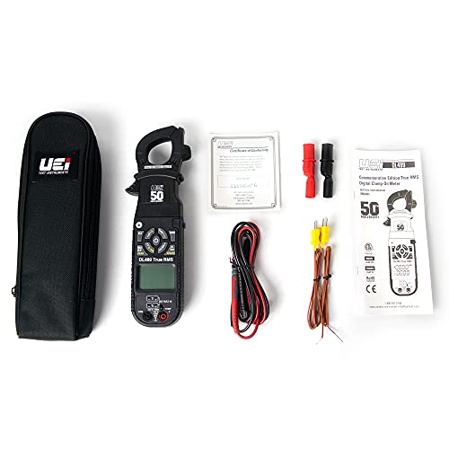 UEi DL489 True RMS HVAC Digital Clamp Meter Multi-Function Electrical Tester 5 UEi DL489 True RMS HVAC Digital Clamp Meter Multi-Function Electrical Tester - Image 5