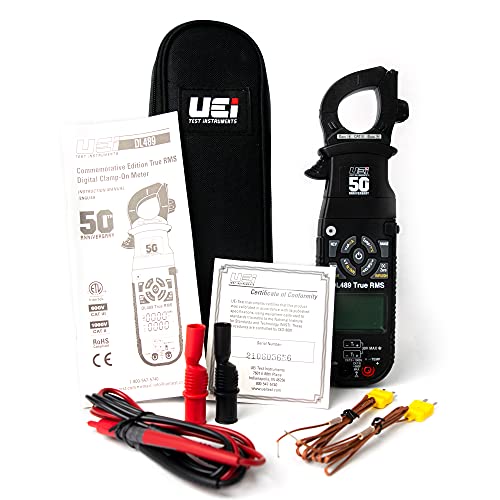 UEi DL489 True RMS HVAC Digital Clamp Meter Multi-Function Electrical Tester 6 UEi DL489 True RMS HVAC Digital Clamp Meter Multi-Function Electrical Tester - Image 6