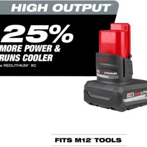 Milwaukee M12 High Output Red Lithium Battery: Powerful Cordless Performance