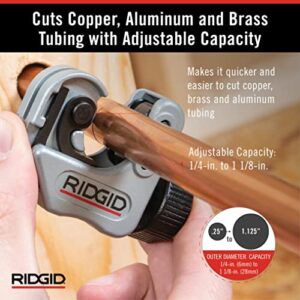RIDGID Professional Compact Tubing Cutter 1/4″-1-1/8″ Metal Cutting Tool