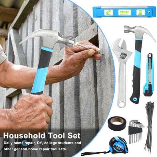 Complete 213-Piece Home Repair Tool Set with Ratchet & Blue Carrying Bag 5 Complete 213-Piece Home Repair Tool Set with Ratchet & Blue Carrying Bag - Image 5