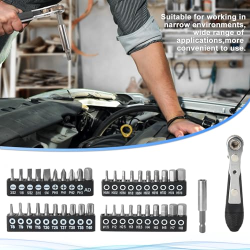 Complete 213-Piece Home Repair Tool Set with Ratchet & Blue Carrying Bag 4 Complete 213-Piece Home Repair Tool Set with Ratchet & Blue Carrying Bag - Image 4