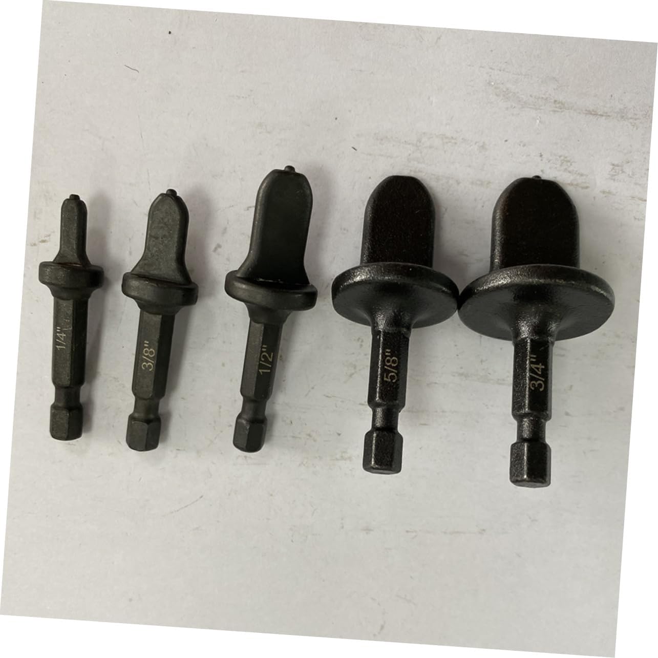 Professional Copper Pipe Swaging Tool Kit: 5PC Flaring Drill Bits for HVAC Plumbing 7 Professional Copper Pipe Swaging Tool Kit: 5PC Flaring Drill Bits for HVAC Plumbing - Image 7