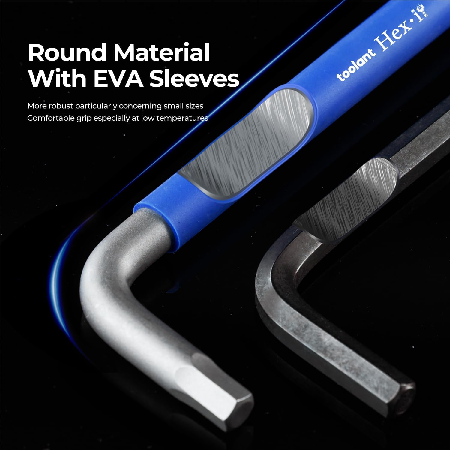 Toolant 22-Piece Allen Wrench Set: Metric & SAE Hex Keys with Ball End 3 Toolant 22-Piece Allen Wrench Set: Metric & SAE Hex Keys with Ball End - Image 3