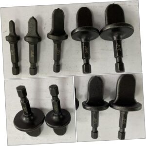 Professional Copper Pipe Swaging Tool Kit: 5PC Flaring Drill Bits for HVAC Plumbing
