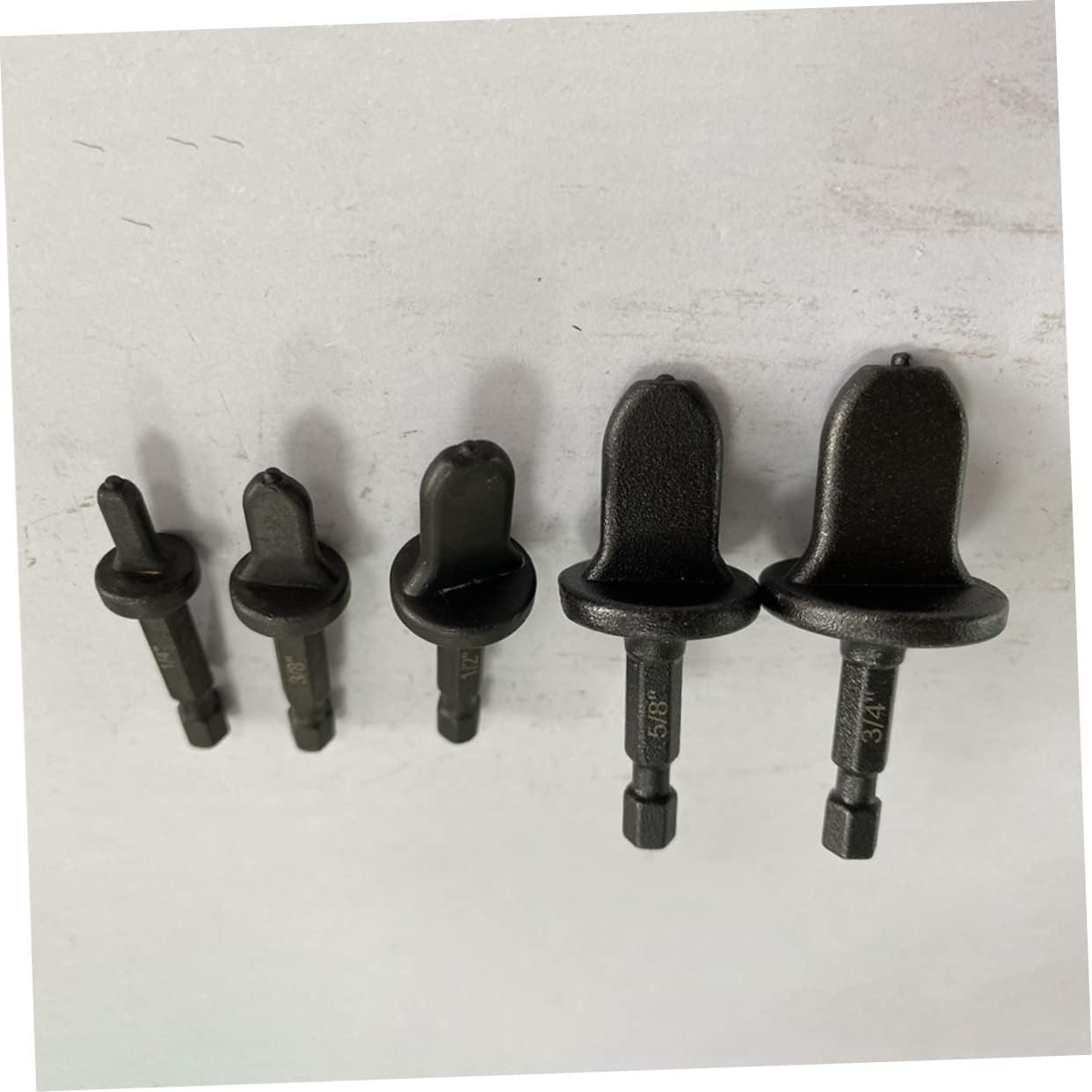 Professional Copper Pipe Swaging Tool Kit: 5PC Flaring Drill Bits for HVAC Plumbing 4 Professional Copper Pipe Swaging Tool Kit: 5PC Flaring Drill Bits for HVAC Plumbing - Image 4