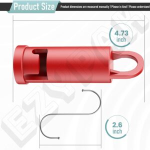 Milwaukee M18 Fuel Quik-Lok Tool Hooks: 4 Pack Wall Mount Storage Organizer