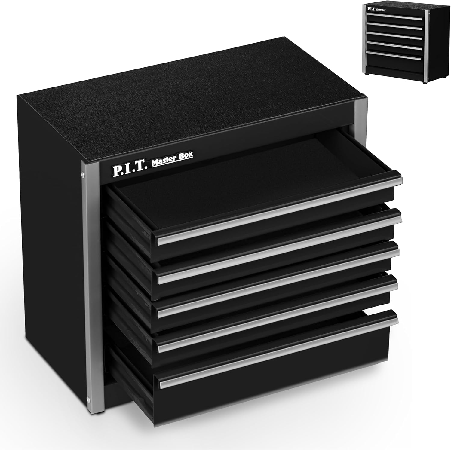 Compact 5-Drawer Mini Tool Box: Portable Steel Stackable Storage Organizer 9 Compact 5-Drawer Mini Tool Box: Portable Steel Stackable Storage Organizer - Image 9