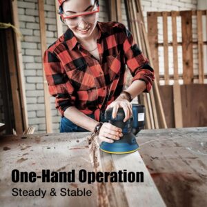 Makita 18V Cordless 5″ Orbital Sander – Brushless Motor Woodworking Tool