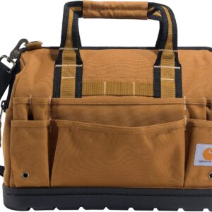 Carhartt Legacy Tool Bag 16-Inch w/ Molded Base, Carhartt Brown