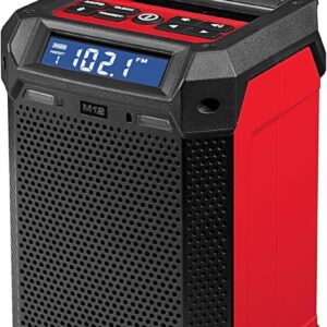 Milwaukee 2951-20 M12 Lithium-Ion Cordless Radio + Charger (Tool Only)