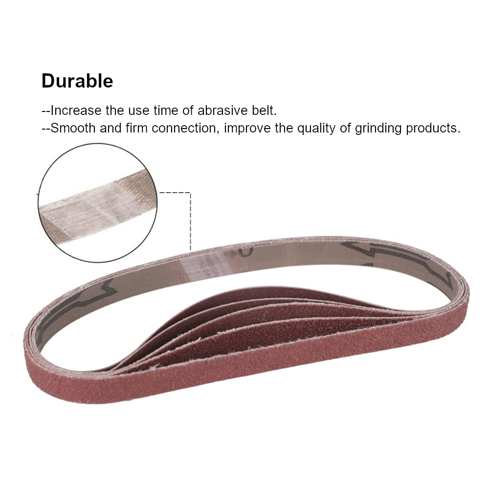 1/2x18 Sanding Belts 20Pack 60-240 Grit Metal Wood Polish Kit 5 1/2x18 Sanding Belts 20Pack 60-240 Grit Metal Wood Polish Kit - Image 5