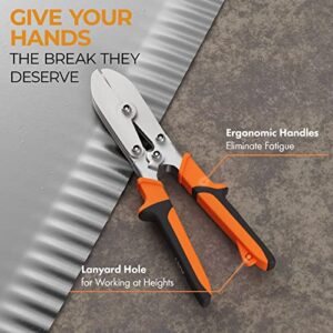 AMERICAN MUTT TOOLS 5 Blade Sheet Metal Crimper 24ga Steel 28ga SS HVAC