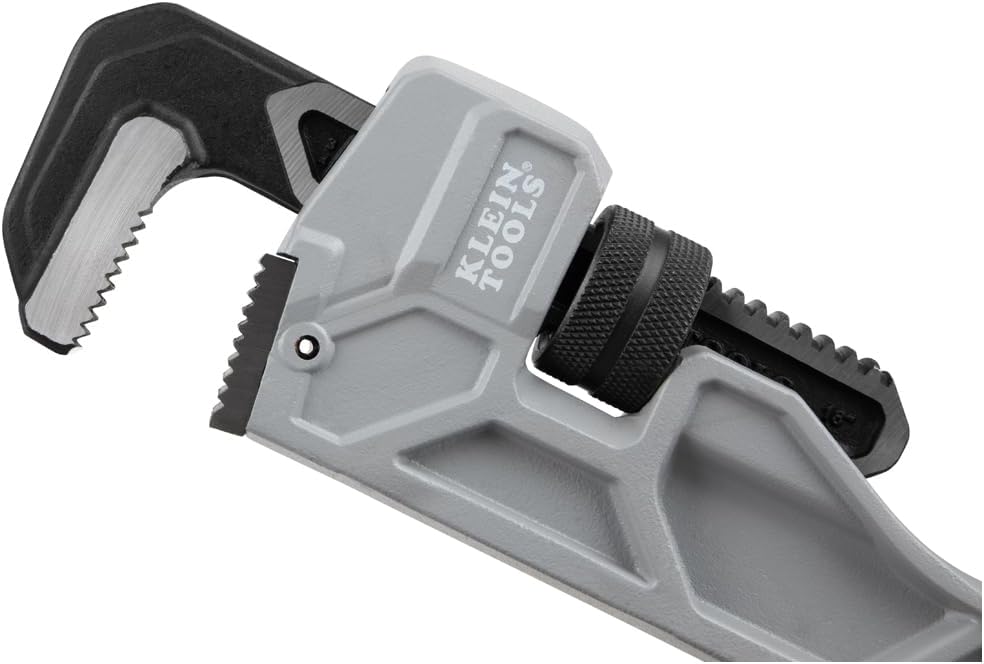 Klein Tools 18-Inch Heavy Duty Pipe Wrench 2.5-Inch Jaw Capacity 10 Klein Tools 18-Inch Heavy Duty Pipe Wrench 2.5-Inch Jaw Capacity - Image 10