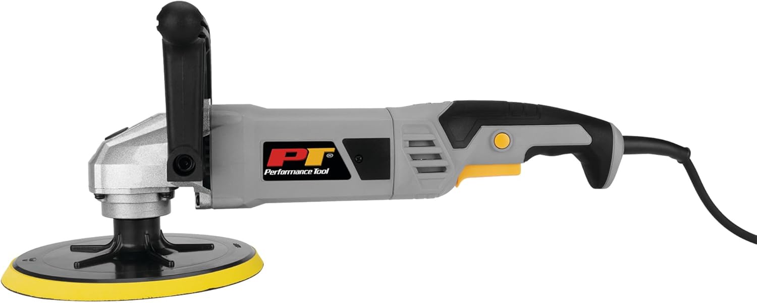 10 Amp Variable Speed Car Polisher Kit with D-Handle Professional 2 10 Amp Variable Speed Car Polisher Kit with D-Handle Professional - Image 2