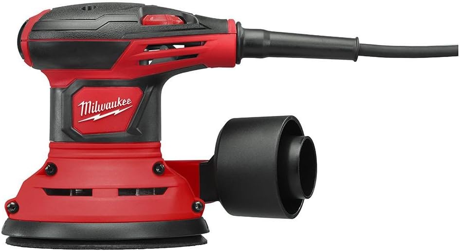 Milwaukee 6034-21 5 Inch Random Orbit Palm Sander with Dust Bag 3 Milwaukee 6034-21 5 Inch Random Orbit Palm Sander with Dust Bag - Image 3