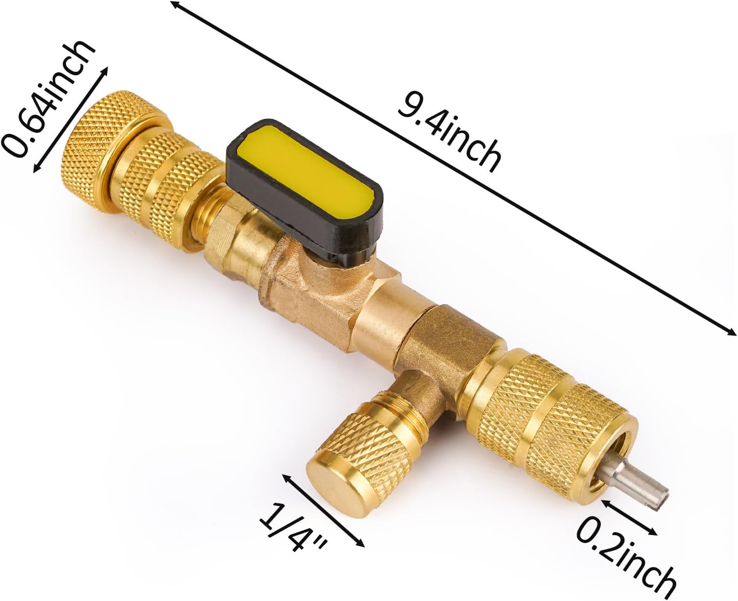 T6 Valve Core Tool Dual 1/4 5/16 HVAC R32 R410A AC Repair Kit 3 T6 Valve Core Tool Dual 1/4 5/16 HVAC R32 R410A AC Repair Kit - Image 3