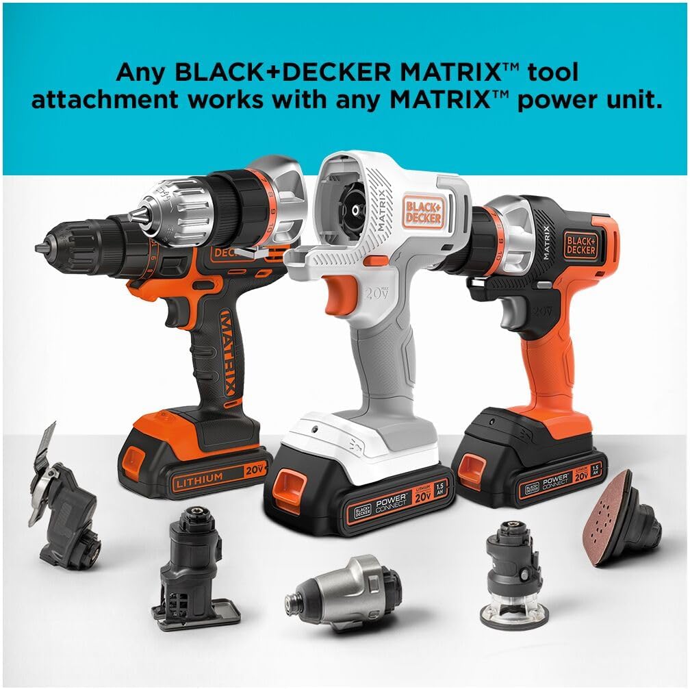BLACK+DECKER 20V MAX 6-Tool Cordless Drill Combo Kit Set 6 BLACK+DECKER 20V MAX 6-Tool Cordless Drill Combo Kit Set - Image 6
