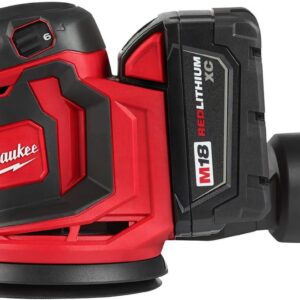 milwaukee power tools - m18 bos125-0 random orbital sander 18v
