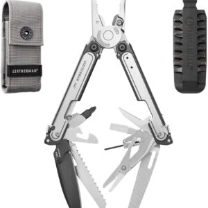 Leatherman, Arc, 20-in-1 Multi-tool for outdoors, camping, home & work, with premium magnaCut steel knife blade.