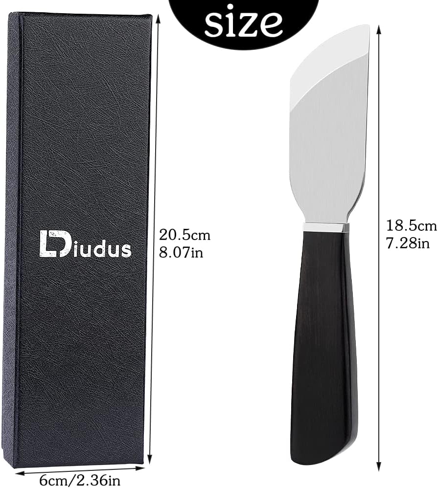 Professional Leather Skiving Knife with Wooden Handle for DIY Crafts 2 Professional Leather Skiving Knife with Wooden Handle for DIY Crafts - Image 2