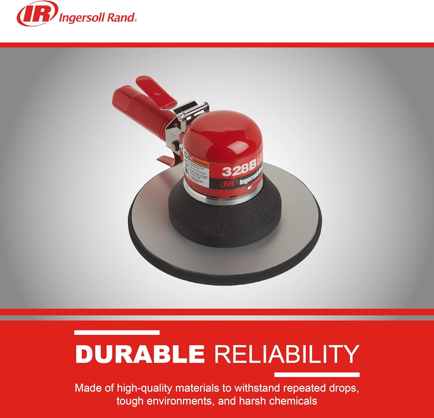 Ingersoll Rand 328B 8" Orbital Air Sander 825 RPM 0.25 HP Tool 5 Ingersoll Rand 328B 8" Orbital Air Sander 825 RPM 0.25 HP Tool - Image 5