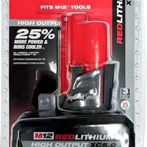 Milwaukee 12V 5Ah Lithium High Output Battery Pack 48-11-2450