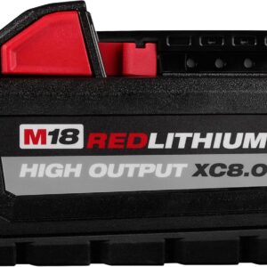 Milwaukee M18 REDLITHIUM 8.0Ah High Output 18V Battery Pack