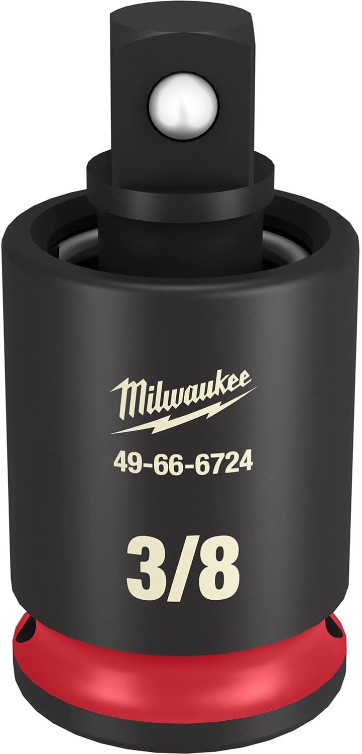 MILWAUKEE Shockwave 3/8" Impact Drive Socket Set Heavy Duty 1 MILWAUKEE Shockwave Impact Duty 3/8" Drive (49-66-6724)