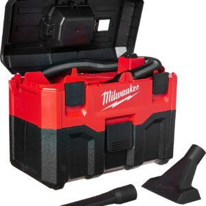 Milwaukee 0880-20 18-Volt Cordless Wet/Dry Vacuum, Red