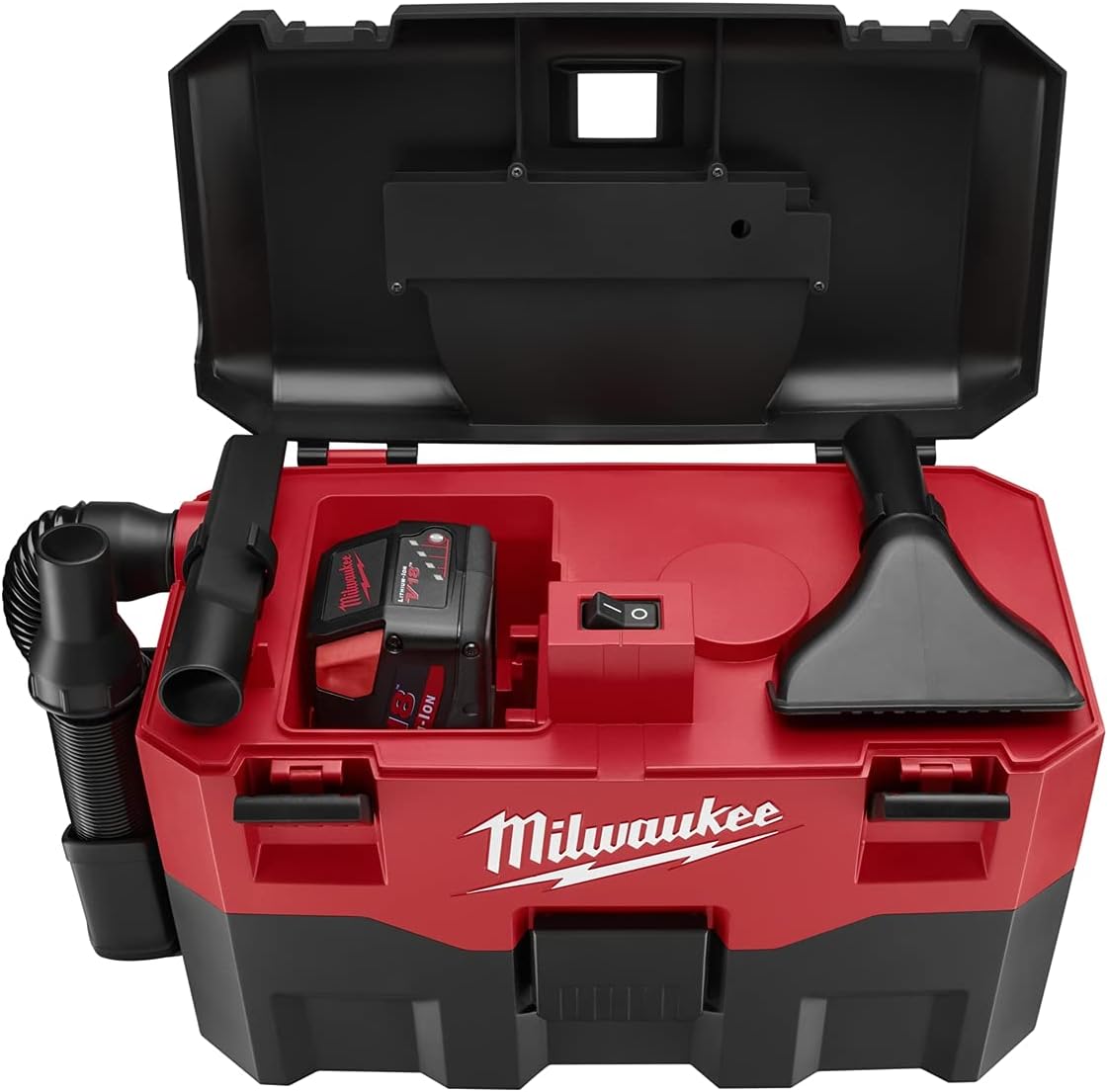 Milwaukee 18V Lithium-Ion 2 Gallon Wet Dry Vacuum Bare Tool 1 Milwaukee 0880-20 18V Cordless Lithium-Ion 2 Gallon Wet/Dry Vacuum (Bare Tool)