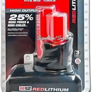 Milwaukee 48-11-2450 12V Lithium-Ion High Output 5Ah Battery Pack (G0803029)