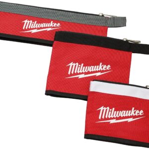 Zipper Pouch Mlt-Size 3p