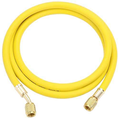 Hromee 60" AC Charging Hose 1/4 SAE 800 PSI HVAC Refrigerant Line 6 Hromee 60" AC Charging Hose 1/4 SAE 800 PSI HVAC Refrigerant Line - Image 6