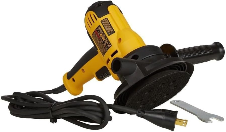 DEWALT 5-Inch Variable Speed Rotary Sander with Dust Shroud 2 DEWALT 5-Inch Variable Speed Rotary Sander with Dust Shroud - Image 2