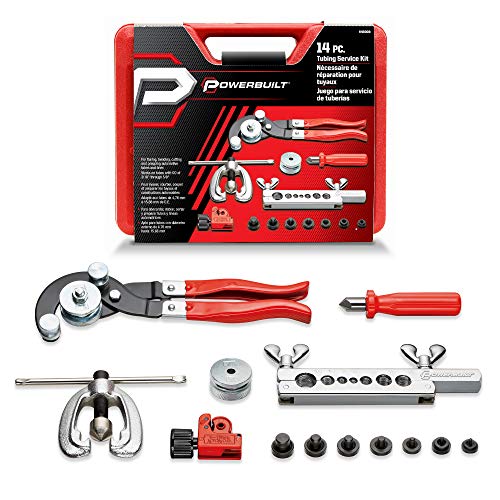 Powerbuilt 14PC Tubing Cutter Bender Flaring Tool Kit HVAC Auto 6 Powerbuilt 14PC Tubing Cutter Bender Flaring Tool Kit HVAC Auto - Image 6
