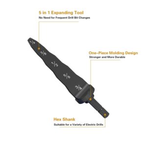 5-in-1 Copper Pipe Expander Tool for HVAC AC Repair 1/4 to 3/4 Inch