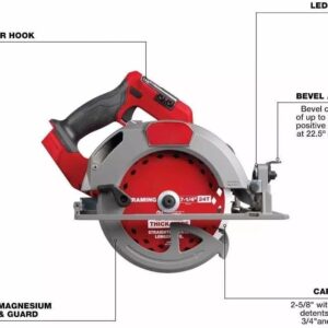 Milwaukee M18 FUEL 7-1/4″ Brushless Cordless Circular Saw 2834-20