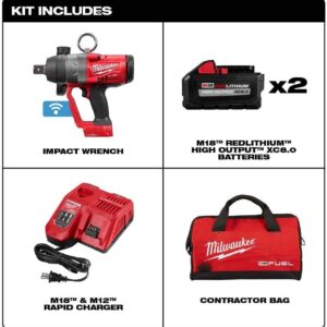 Milwaukee M18 FUEL 1″ High Torque Impact Wrench Kit 8.0Ah Battery