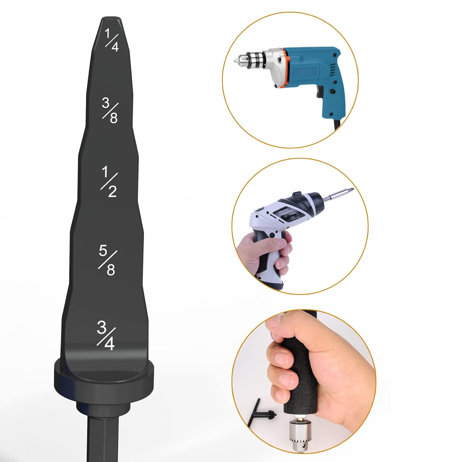 5-in-1 Copper Pipe Expander Tool for HVAC AC Repair 1/4 to 3/4 Inch 5 5-in-1 Copper Pipe Expander Tool for HVAC AC Repair 1/4 to 3/4 Inch - Image 5