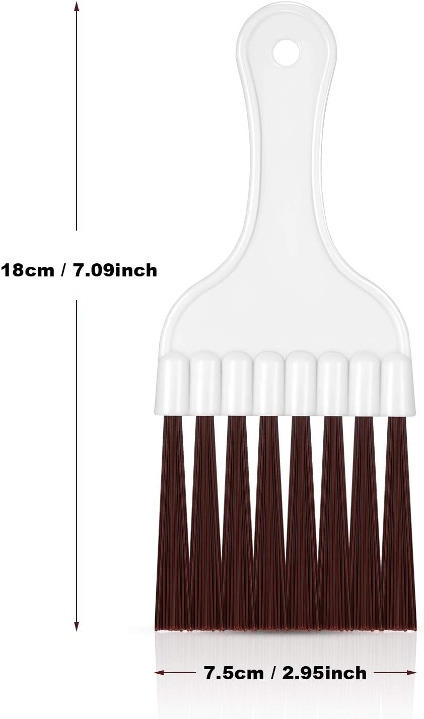 Boao 4-Pack HVAC Coil Cleaning Brush for AC Condenser Brown 2 Boao 4-Pack HVAC Coil Cleaning Brush for AC Condenser Brown - Image 2