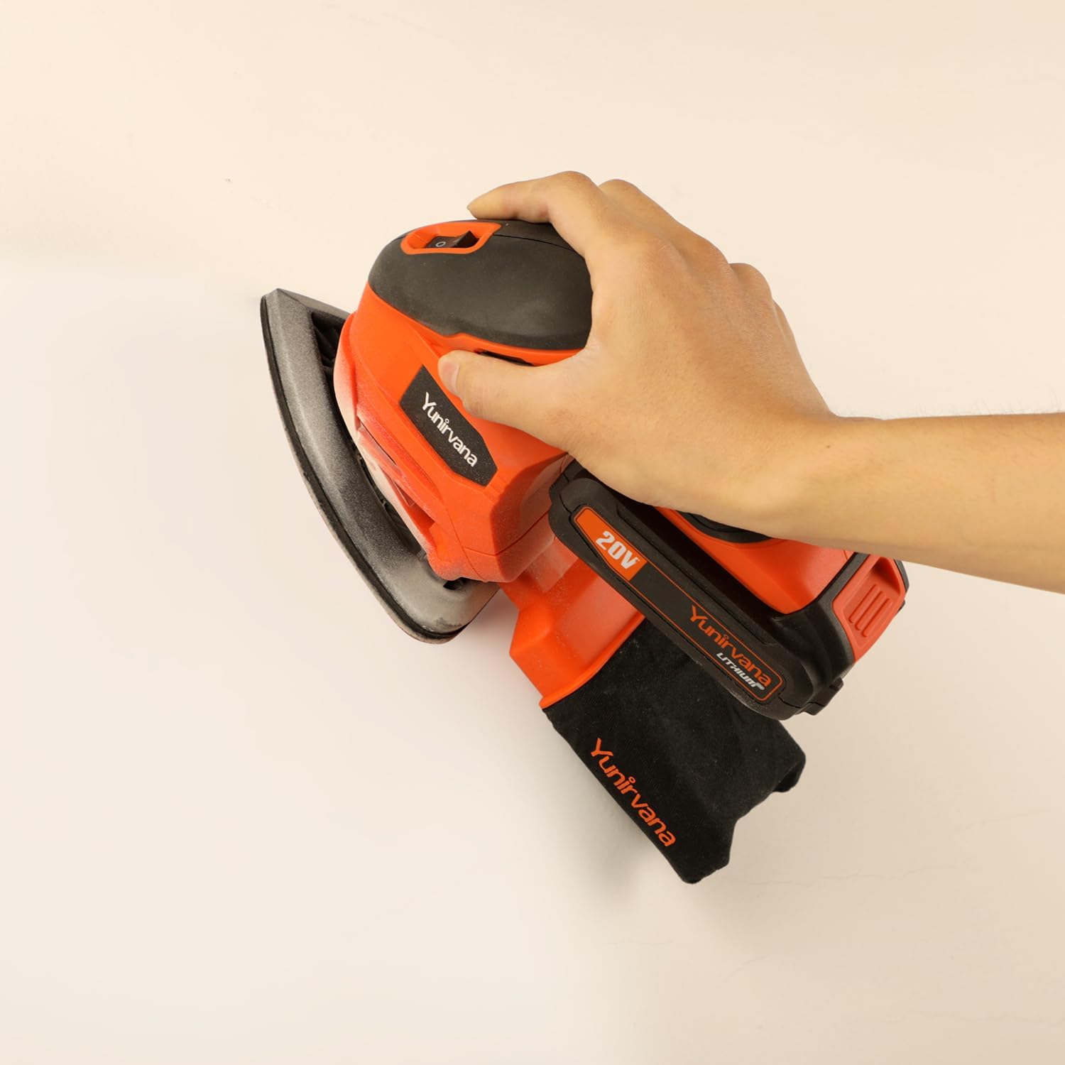 20V Cordless Detail Sander Kit 12000RPM Battery Dust Collector 7 20V Cordless Detail Sander Kit 12000RPM Battery Dust Collector - Image 7