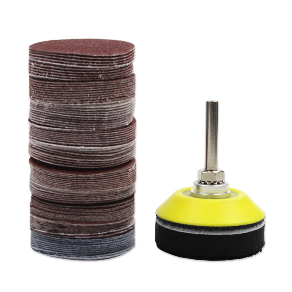 Coceca 100pc Sanding Disc Kit 2" Drill Attachment 80-3000 Grit 4 Coceca 100pc Sanding Disc Kit 2" Drill Attachment 80-3000 Grit - Image 4