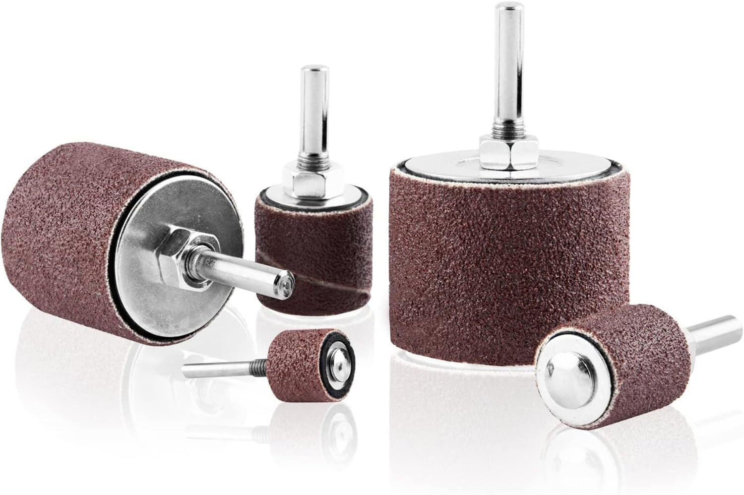 HILTEX 26pc Drum Sander Kit 1/8 1/4 Drive Spindle 80 120 Grit 5 HILTEX 26pc Drum Sander Kit 1/8 1/4 Drive Spindle 80 120 Grit - Image 5