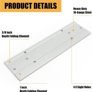 12″ Metal Bender Hand Tool for HVAC Ductwork & Roofing 3/8″-1″