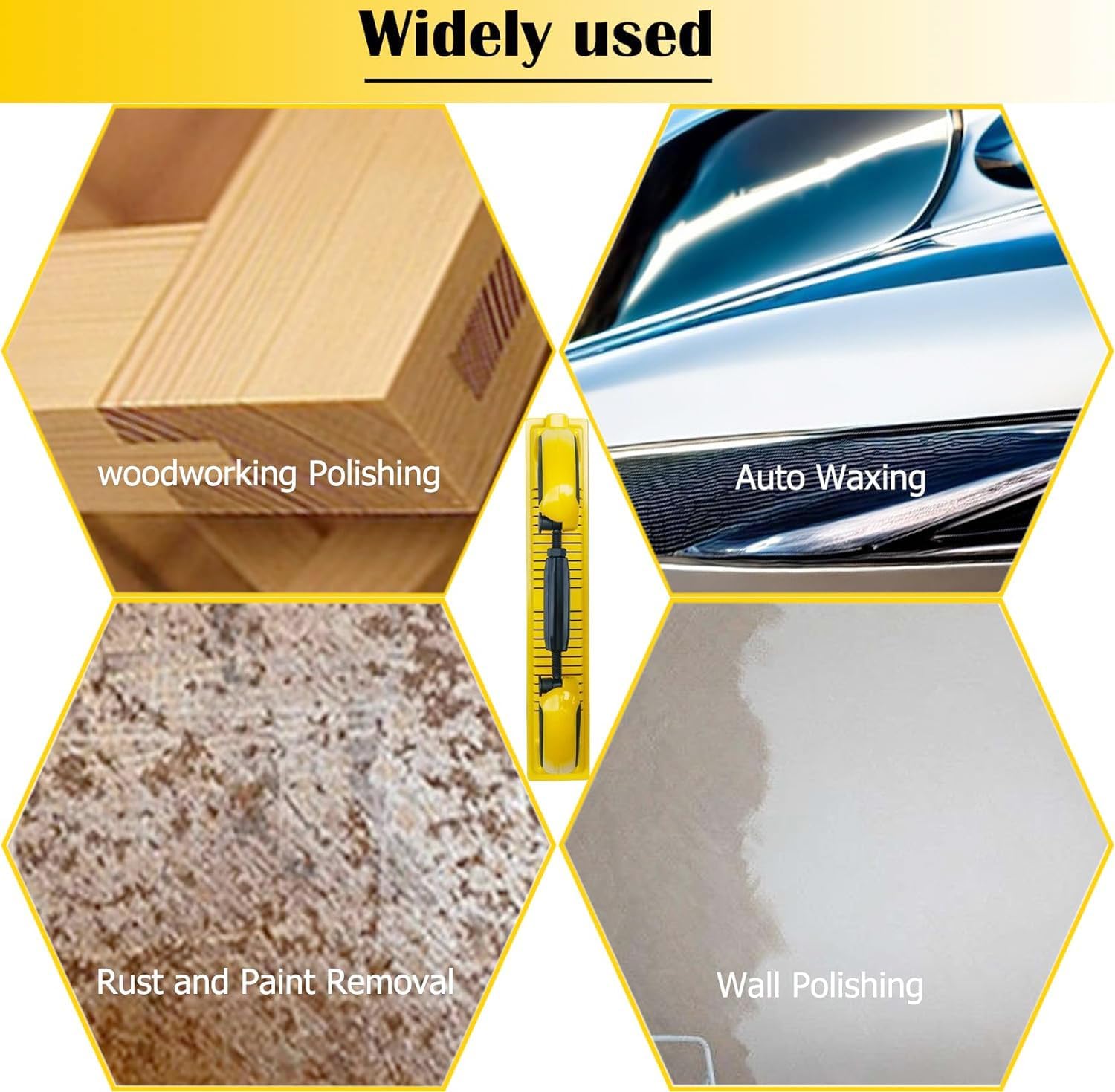 Flex Longboard Sanding Block 2-3/4" x 15-3/4" Hook Loop Auto Wood 7 Flex Longboard Sanding Block 2-3/4" x 15-3/4" Hook Loop Auto Wood - Image 7