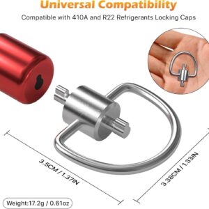 HVAC Locking Cap Key Tool for R410A R22 Refrigerant AC Universal
(69 characters)