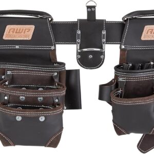 AWP Tool Belt, Tool Rig, Durable, Premium Tool Belt Organizer