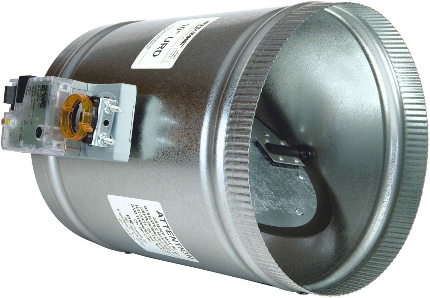 EWC 12 URD Steel Motorized HVAC Damper for Ductwork Control 1 hvac tools and equipment motor open