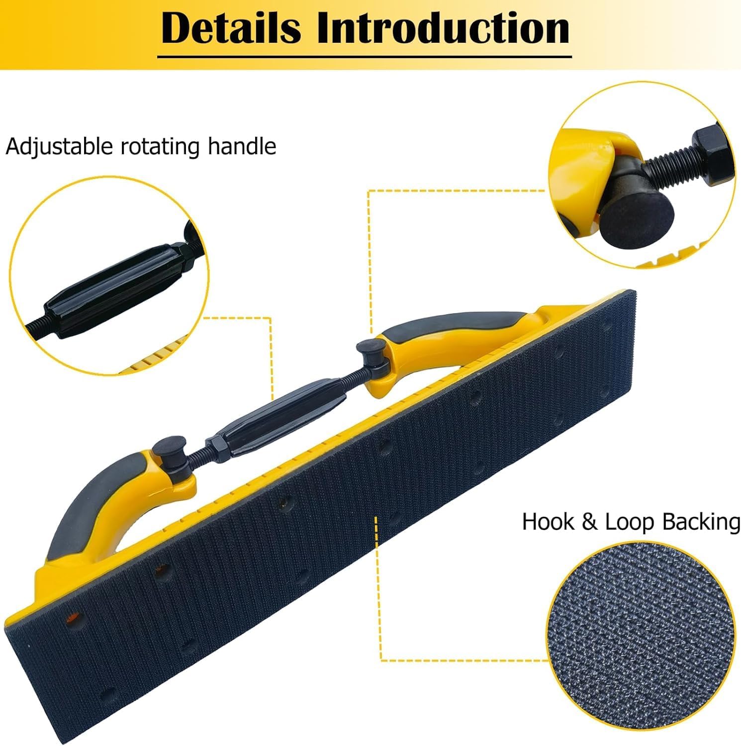Flex Longboard Sanding Block 2-3/4" x 15-3/4" Hook Loop Auto Wood 4 Flex Longboard Sanding Block 2-3/4" x 15-3/4" Hook Loop Auto Wood - Image 4
